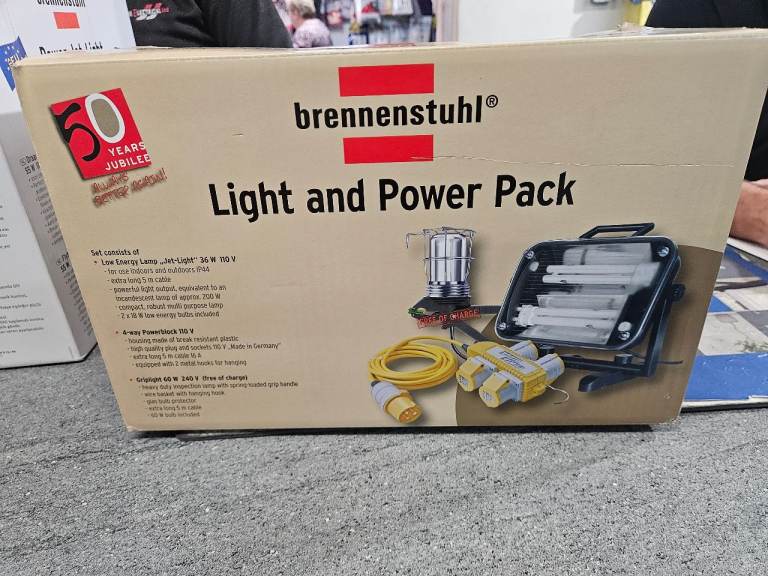 brennenstuhl Light and Power Pack - New in Box