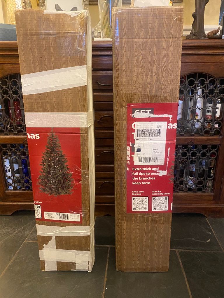 Two 6ft Christmas Trees. Brand New in box 