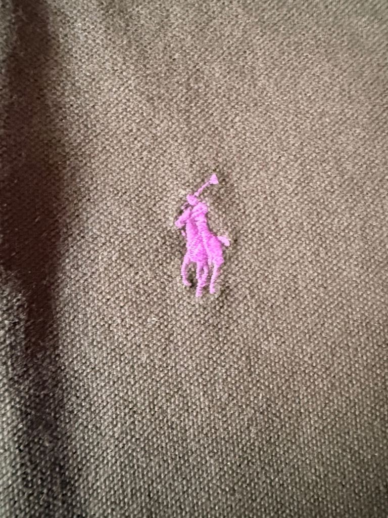 Ralph Lauren The Skinny Polo T-Shirt – Black size M