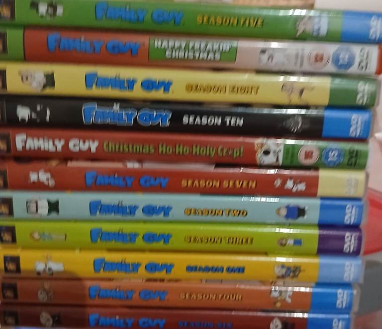Family guy dvds