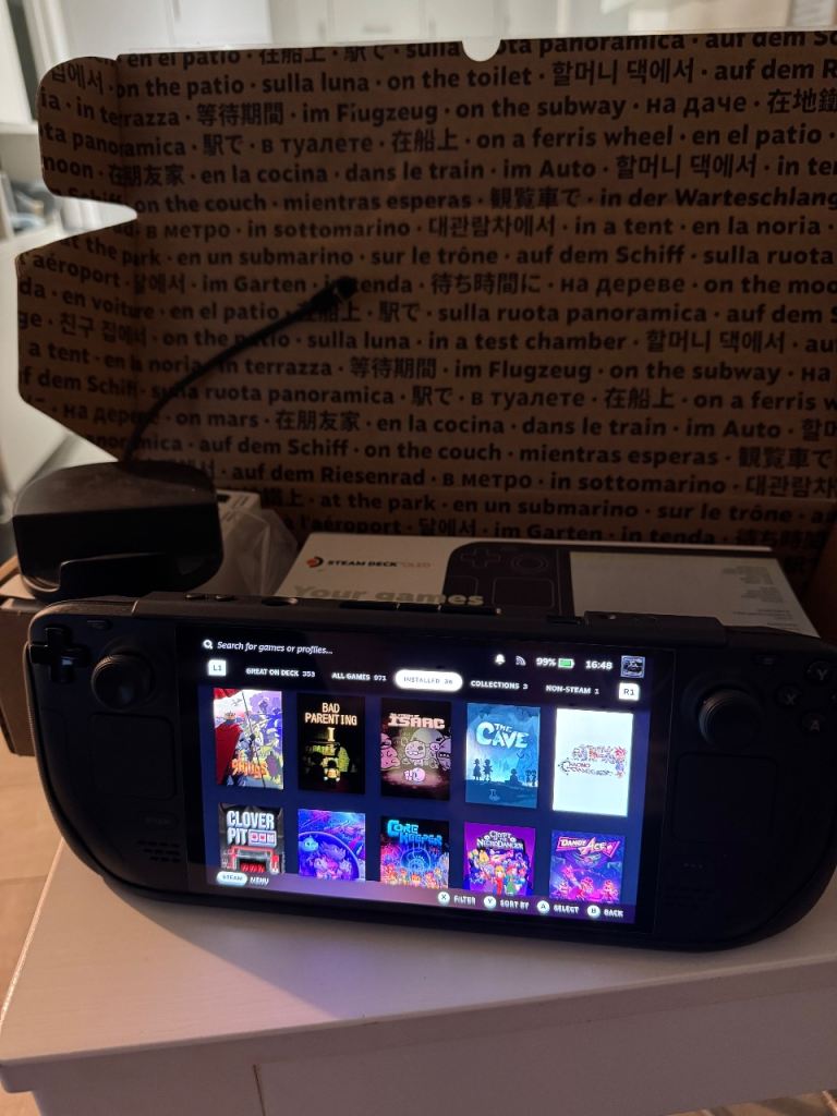 image for Steam Deck OLED 512gb