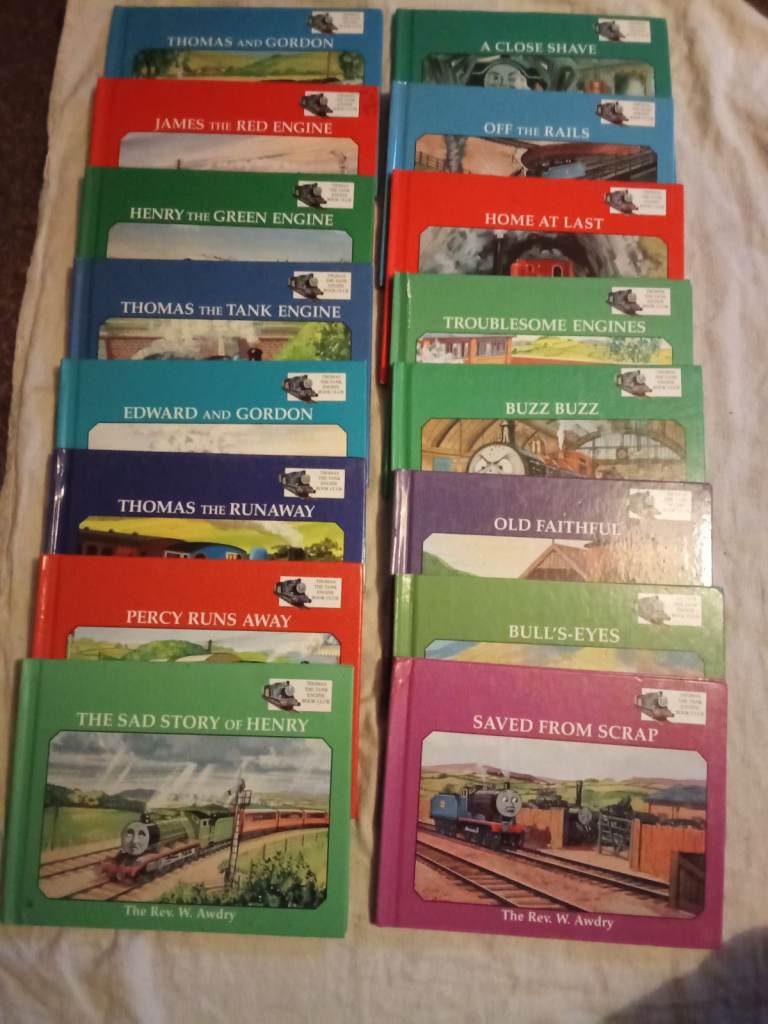 Thomas the Tank Engine Books by Rev. W. Awdry - 16 Book Set