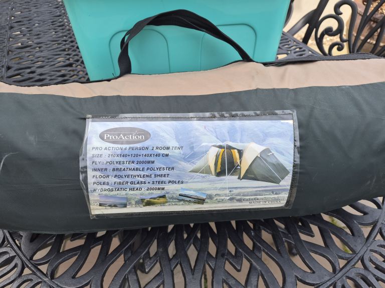 4 Man Tent and Accessories 