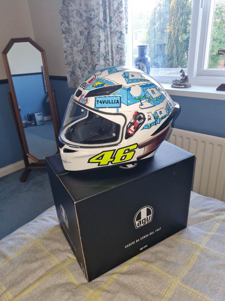 Rossi Winter 2017 AVG Full Face Helmet.Brand New.Size L.Still In Box.