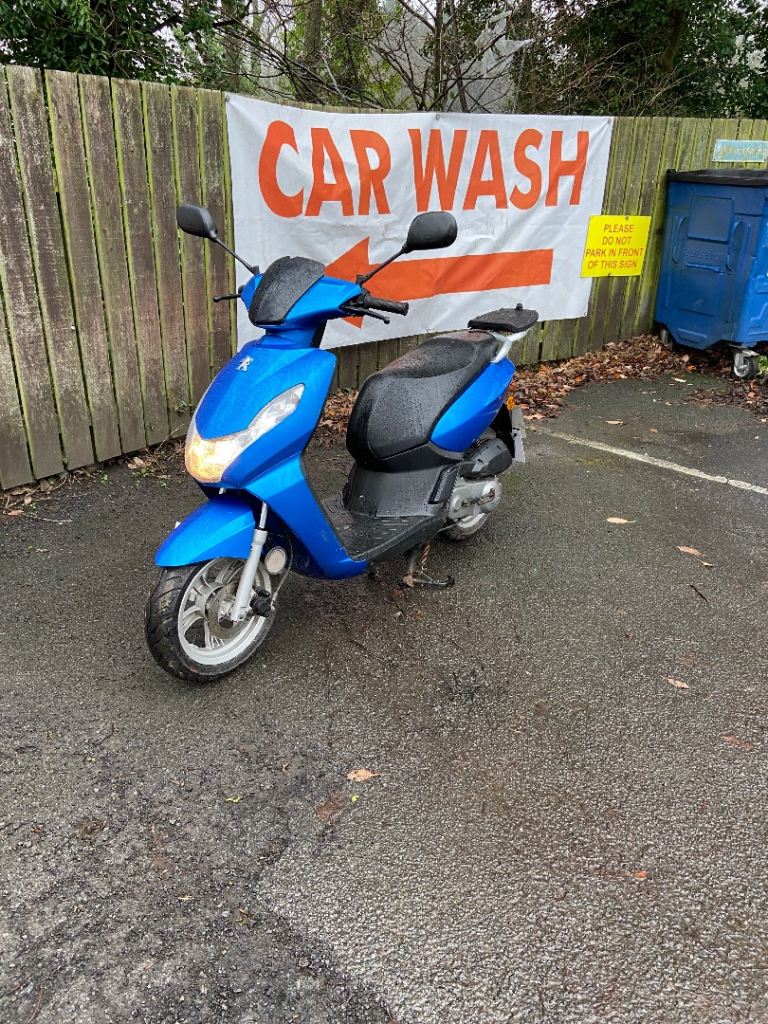2010 Peugeot Kisbee 50cc moped scooter Automatic 4 stroke