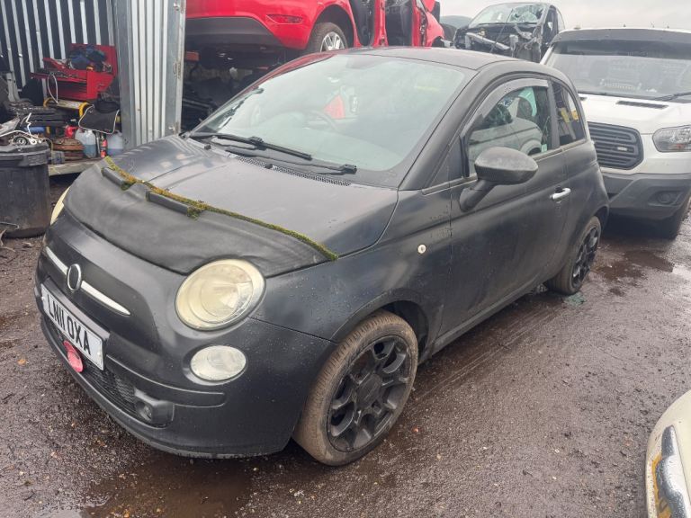 Fiat 500 1.2 2011 Matt black BREAKING FOR PARTS 