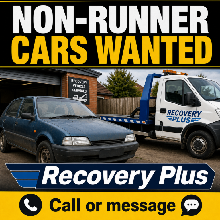 Wanted: non-runner cars bought in London