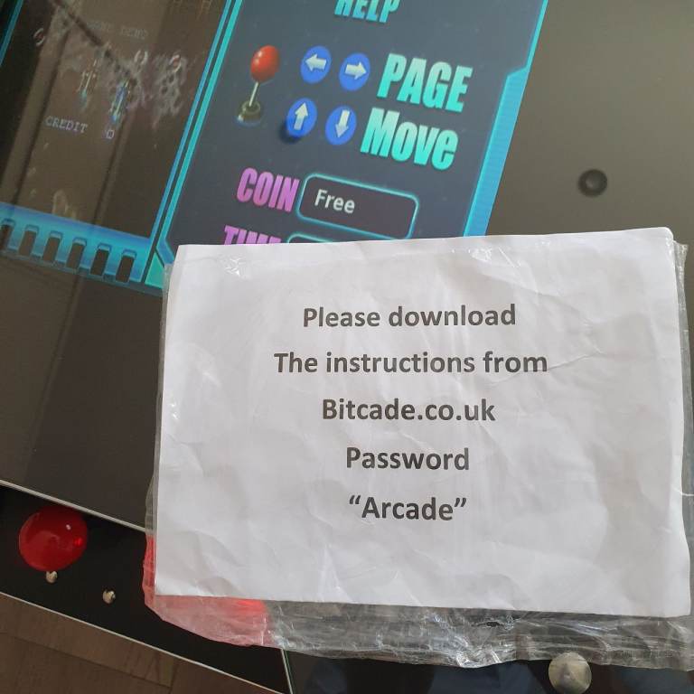 Arcade coffee table