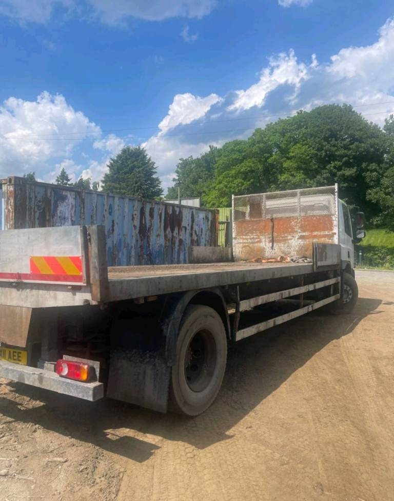 Daf CF65 Flat Bed Body Scaffolding 4x2 Truck Scaffold BREAKING EURO 5 CF 65
