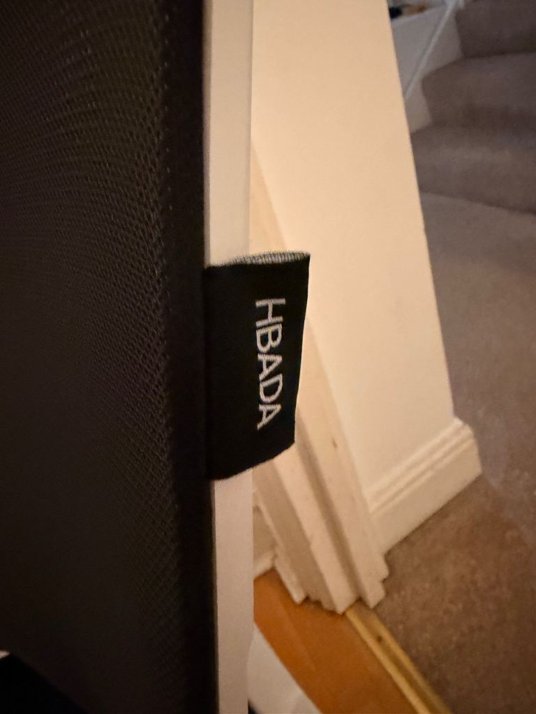 HBADA Black and White office chair