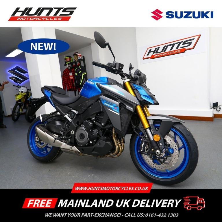 NEW Suzuki GSX-8R. Triton Blue. JUST £8,999 ON THE ROAD (NO ADDED FEES!)