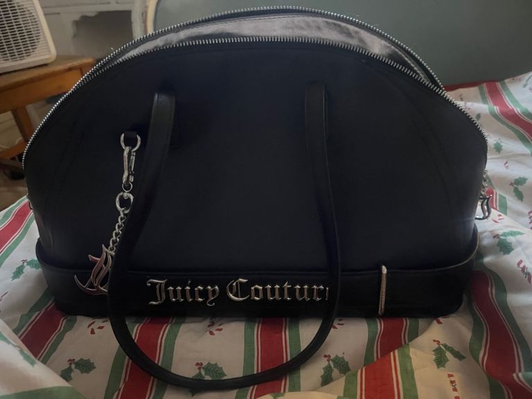 image for Black and silver juicy couture bag