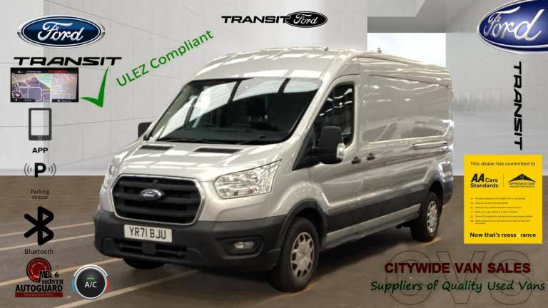 2021 Ford Transit 2.0 EcoBlue 130ps H2 Trend Van PANEL VAN Diesel Manual