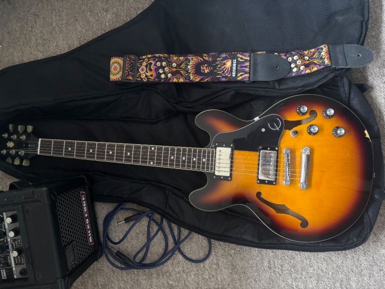 Epiphone ES339 with Amp, Lead, Bag, Strap