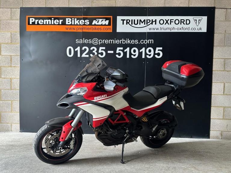 STUNNING 2014/14 DUCATI MULTISTRADA 1200 S PIKES PEAK MOTORCYCLE