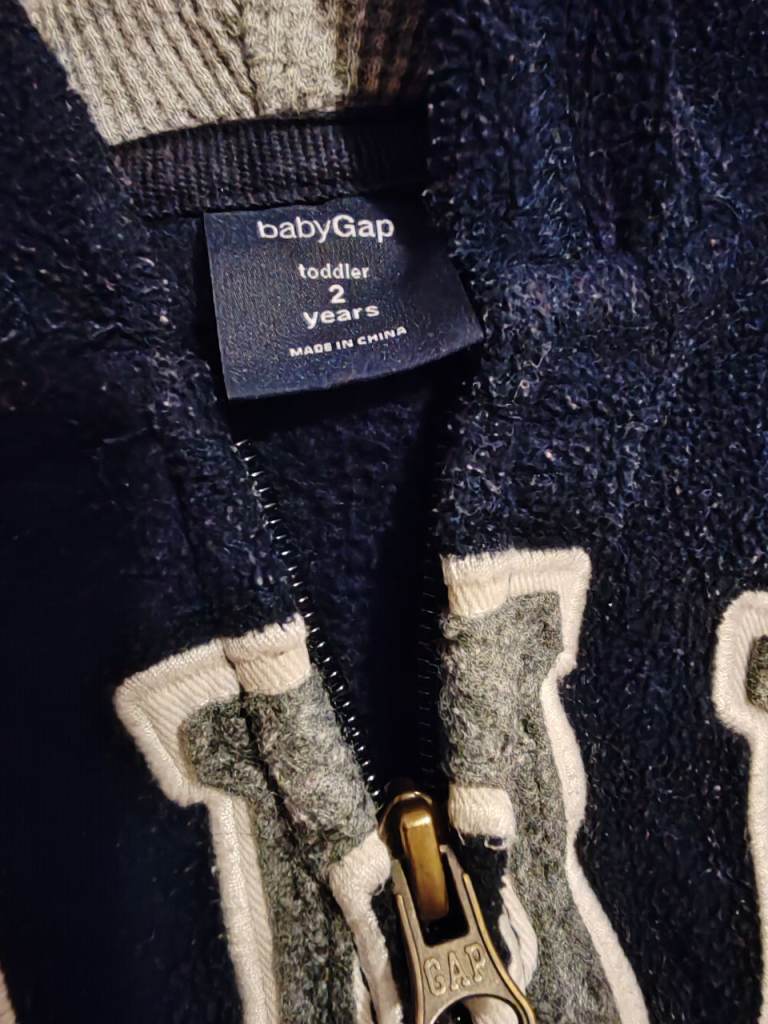 Designer GAP hoodie age 2yr