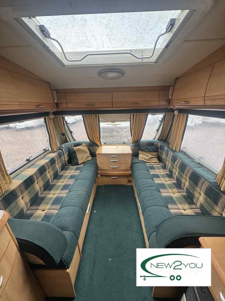 2003 Swift Conqueror 580 LUX 4 Berth Caravan - STOCK NO E204