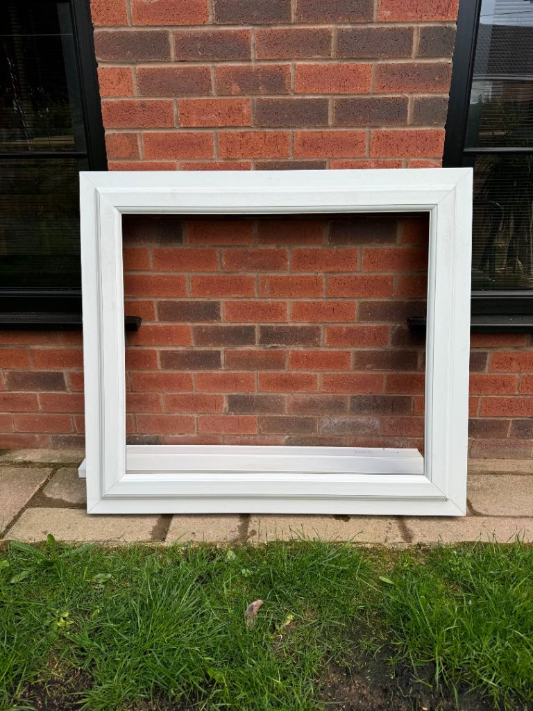 White uPVC Window 1136 W X 1046 H Glazed