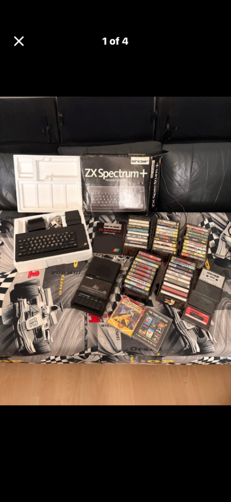 Retro ZX Spectrum+ Console Bundle with Loads of Games