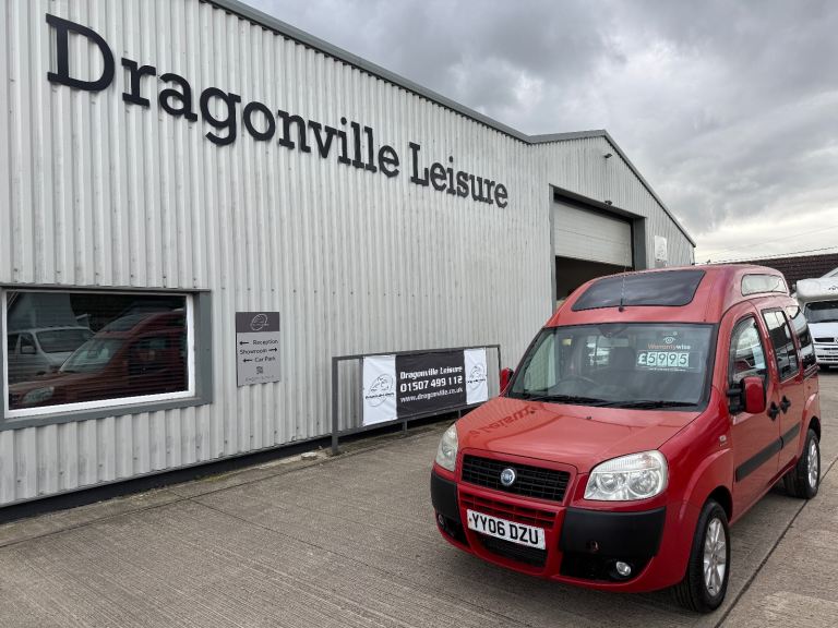 2006 Fiat Doblo Dynamic M-JET Diesel Camper Van 1 Berth 