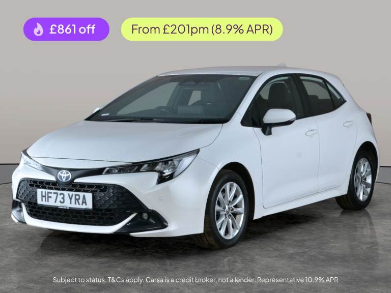 2023 Toyota Corolla 1.8 VVT-h Icon Hatchback 5dr Petrol Hybrid CVT Euro 6 (s/s) (140 ps) - LED  H...