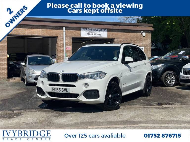 2015 65 BMW X5 2.0 25D M SPORT SUV 5DR DIESEL AUTO XDRIVE EURO 6 (S/S) (231 PS) 