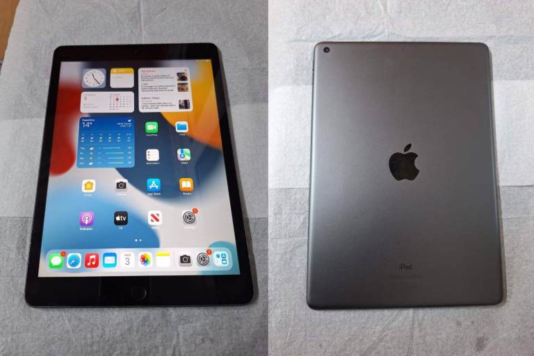 Apple iPad Space Grey IOS 18.7.7 (2026) WiFi Cellular Original Box