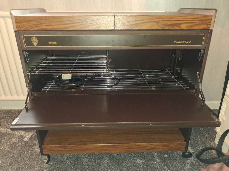 EKCO Hostess Royal Food Warmer Trolley - Good Condition