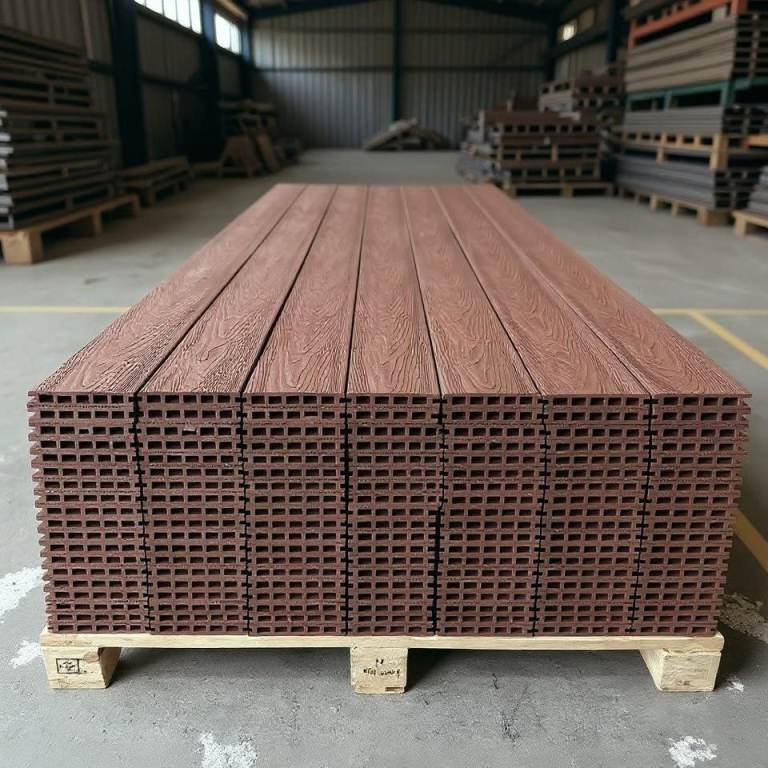 Red Brown Composite Decking – 4.8m Boards