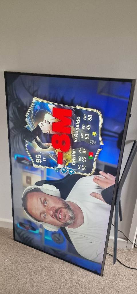 Samsung 55" 4k smart tv _ can deliver