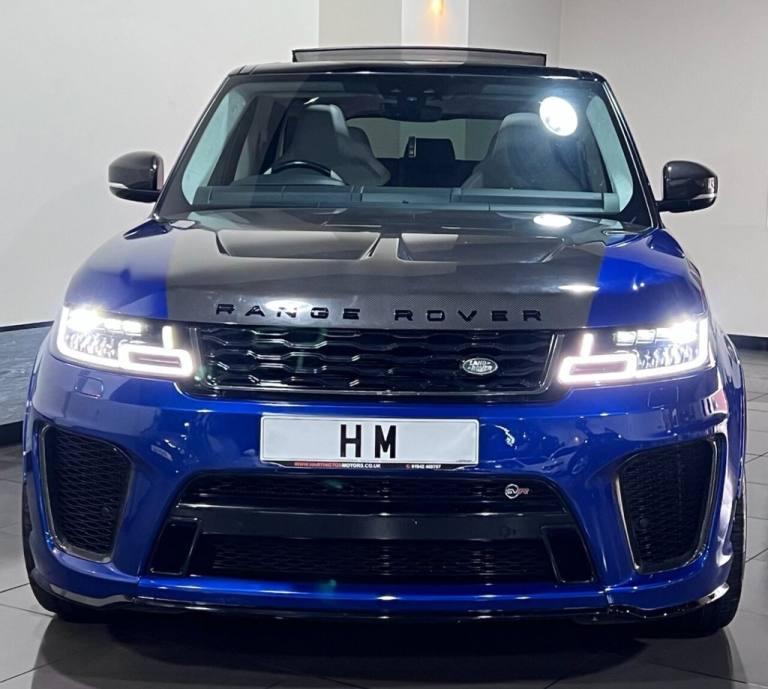 2018 Land Rover Range Rover Sport 5.0 P575 V8 SVR SUV 5dr Petrol Auto 4WD Euro 6 (s/s) (575 ps) E...