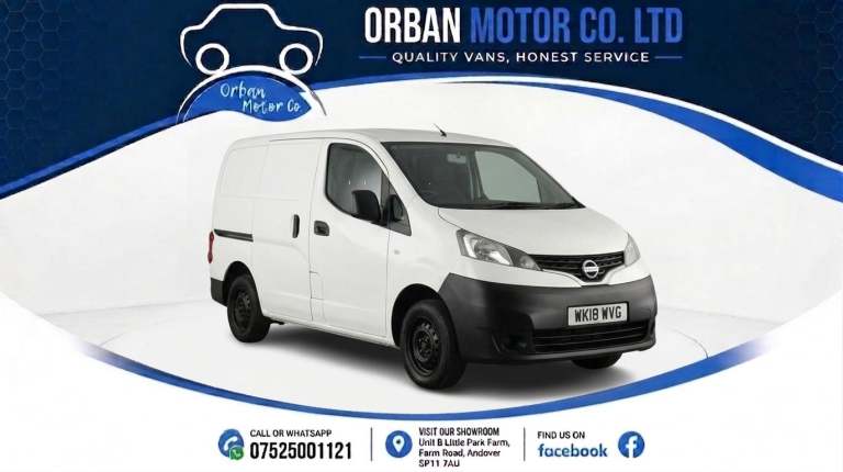 2018 Nissan NV200 1.5 dCi Acenta Panel Van 6dr Diesel Manual SWB Euro 6 (90 ps) Panel Van Diesel ...