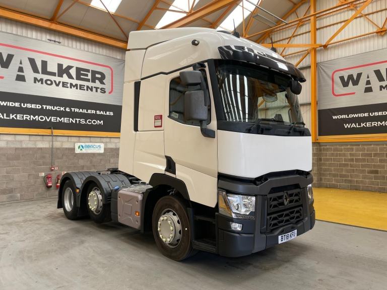 RENAULT T460 COMFORT *EURO 6* 6X2 TRACTOR UNIT – 2018 – BT18 KFU