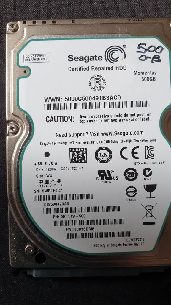 TOSHIBA 500 GB HDD 2.5 INCH with preloaded Windows 111 Pro 64 bit+ FULL office 2019 SUPER FAST