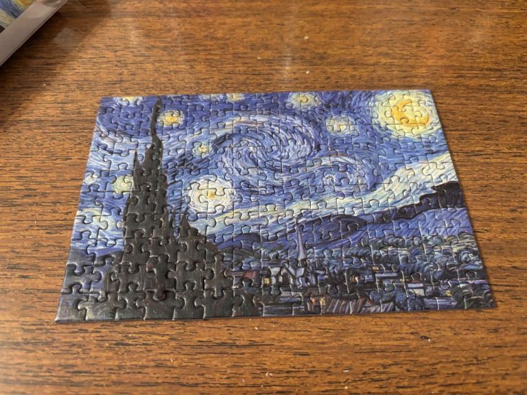 Mini puzzle - 150 pieces  As new as only done a couple of times 