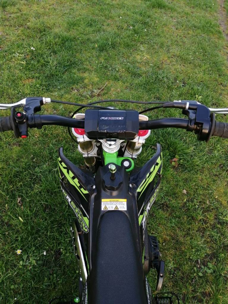 Kids off road motorbike. 