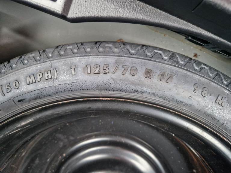 Mazda 6 tourer space saver 125/70 R 17