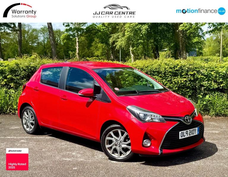 2015 Toyota Yaris 1.33 Dual VVT-i Excel Euro 5 5dr Euro 5 HATCHBACK Petrol Manual