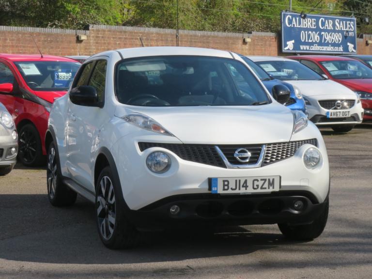 2014 Nissan Juke 1.5 dCi N-Tec Nav 5dr White HATCHBACK Diesel Manual