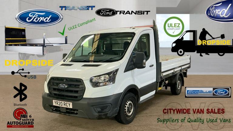 2020 Ford Transit 2.0 EcoBlue 130ps Dropside Cab Dropside Diesel Manual