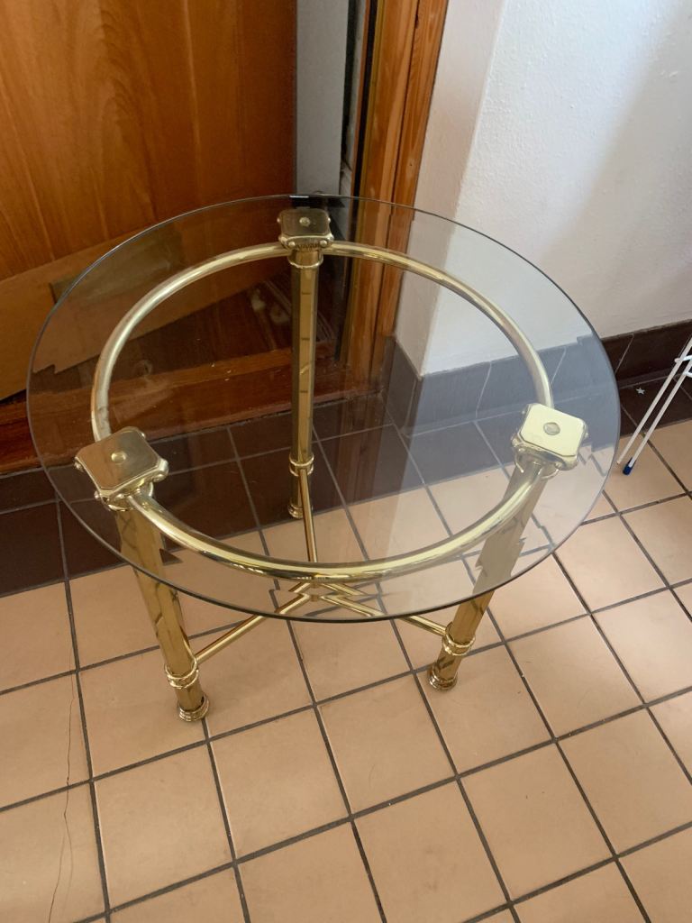 image for Glass side table