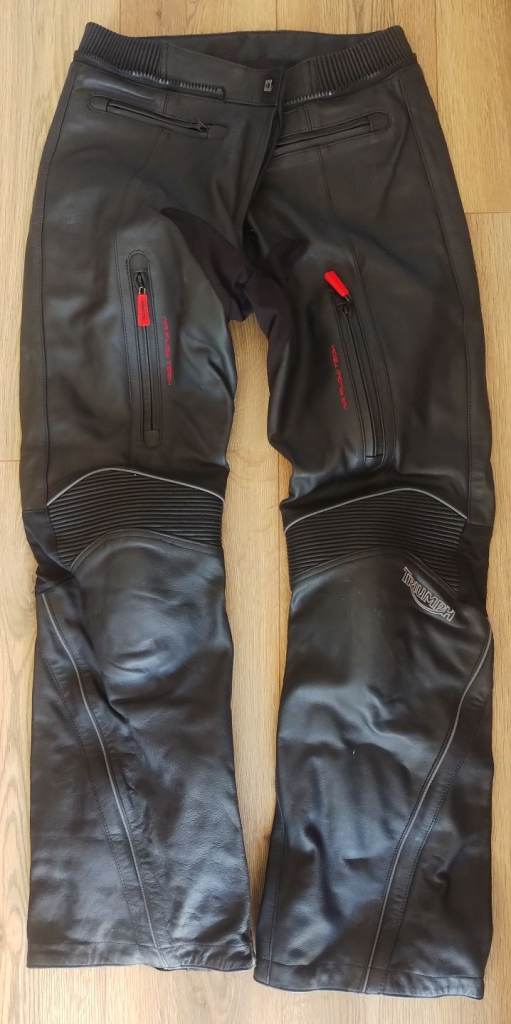 Triumph leather trousers 