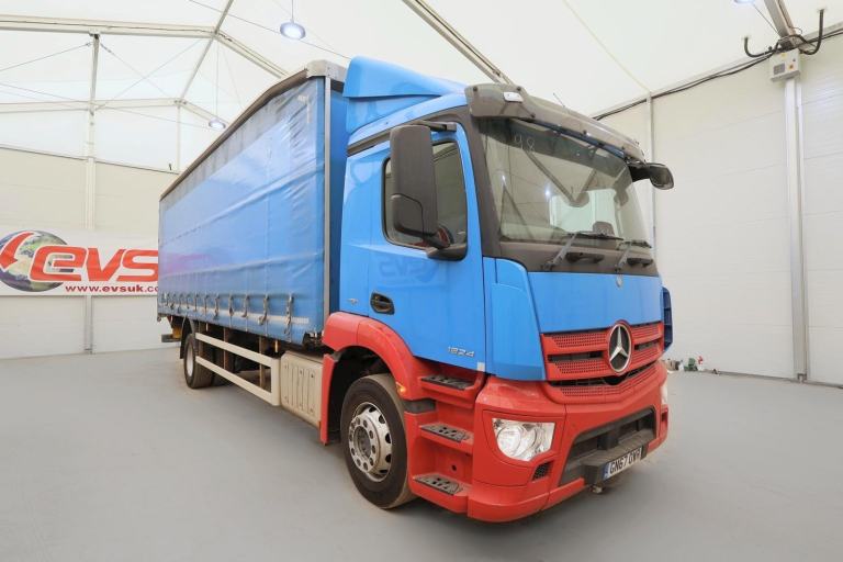 2017 (67 PLATE) Mercedes Benz Antos 1824 4x2 Euro 6 Curtainsiders