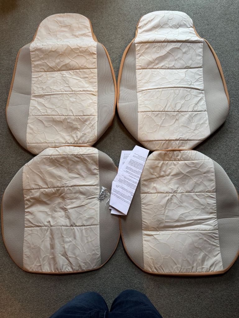 Fiat Ducato Motorhome front seat covers