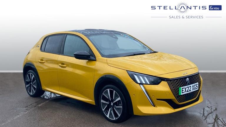 2022 Peugeot 208 50kWh GT Hatchback 5dr Electric Auto (7kW Charger) (136 ps) Hatchback Electric A...