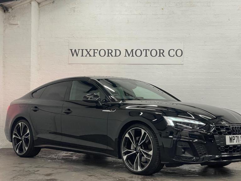 2022 Audi A5 2.0 TDI 40 Black Edition Sportback S Tronic quattro Euro 6 (s/s) 5dr HATCHBACK Diese...