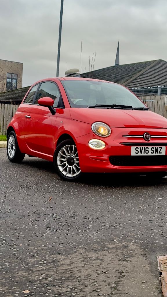 Fiat, 500, Hatchback, 2016, Manual, 1242 (cc), 3 doors