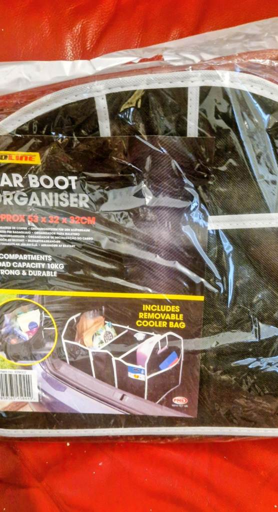  CAR  boot organiser 