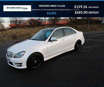 MERCEDES C-CLASS 2.1 C220 CDI AMG Sport 2013,Only 51k,Sat Nav,Bluetooth,Half Leather,Spotless