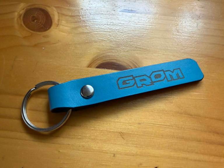 Grom Leather Key Ring